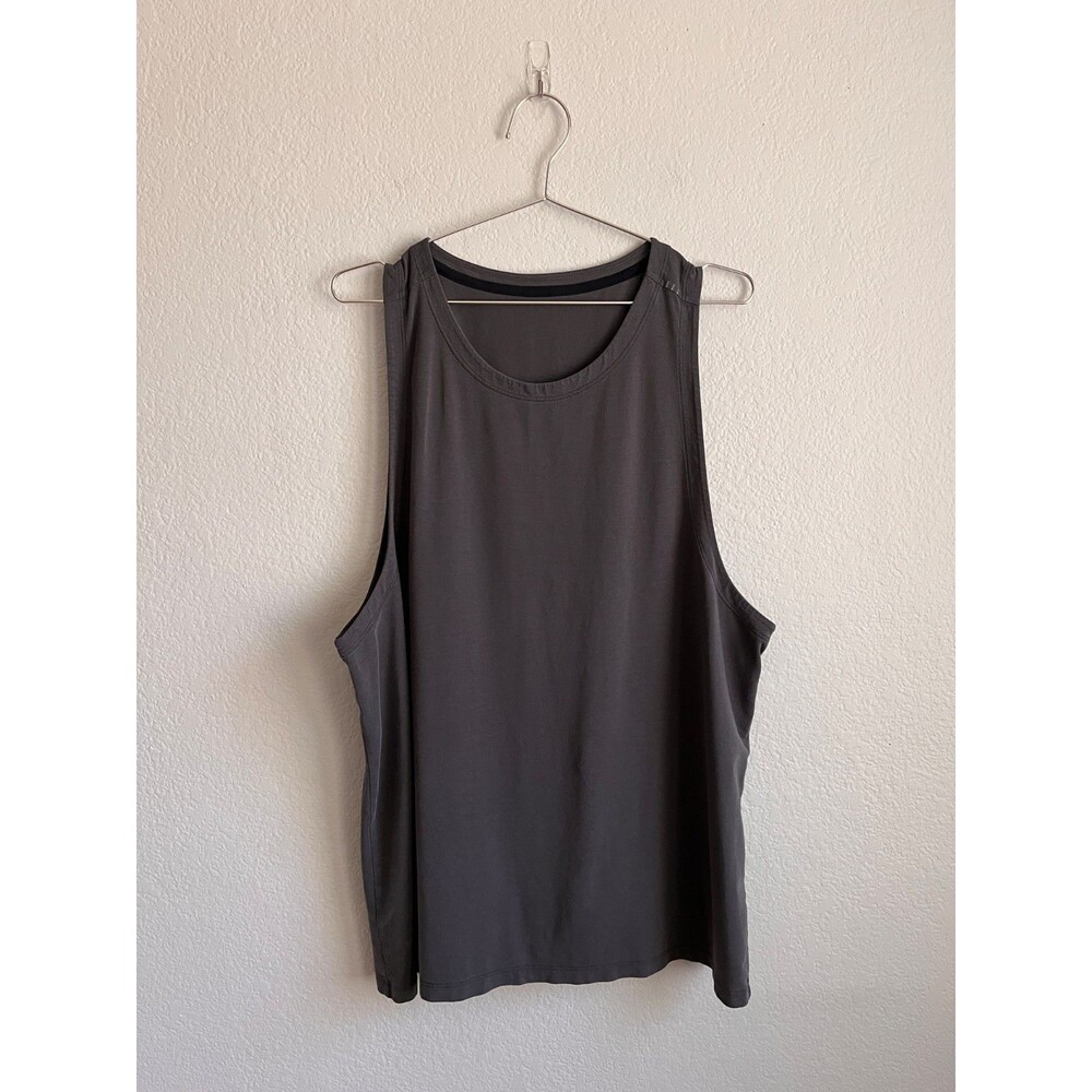 Lululemon Men's Zeroed in Tank in Graphite Gray Size XL